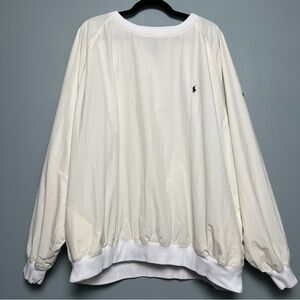 POLO Ralph Lauren Vintage Pullover Windbreaker Golf Long Sleeve Men’s Size XXL